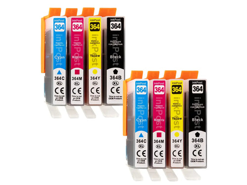 Kompatible 364XL HP Druckerpatronen – 2 Multipacks