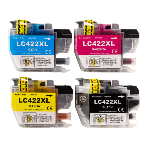 Kompatible LC422XL Brother Druckerpatronen – 1 Multipack