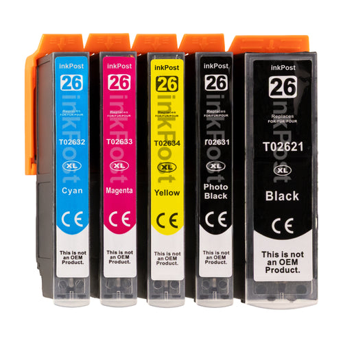 Kompatible T26XL Epson Druckerpatronen – 1 Multipack