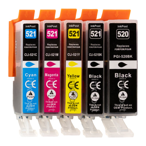 Kompatible PGI-520/CLI-521XL Canon Druckerpatronen – 1 Multipack
