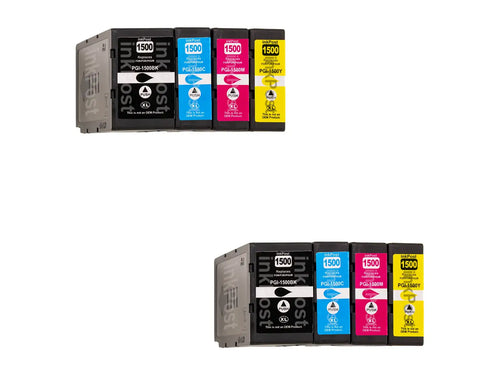 Kompatible PGI-1500XL Canon Druckerpatronen – 2 Multipacks