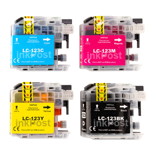 Kompatible LC123 Brother Druckerpatronen – 1 Multipack