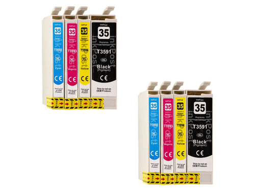 Kompatible T35XL Epson Druckerpatronen – 2 Multipacks