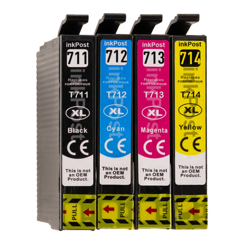 Kompatible T0715 Epson Druckerpatronen – 1 Multipack