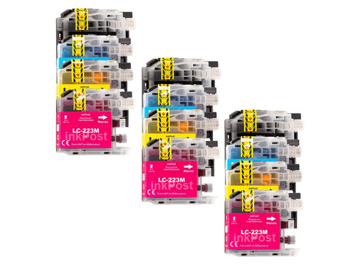 Kompatible LC223 Brother Druckerpatronen – 3 Multipacks