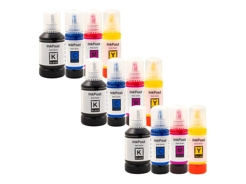 Kompatible Epson Ecotank Druckerpatronen – 3 Multipacks