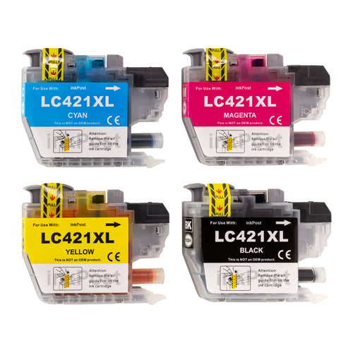 Kompatible LC421XL Brother Druckerpatronen – 1 Multipack