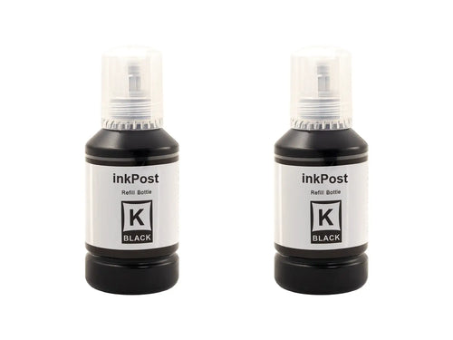 Kompatible Epson Ecotank Pigment Druckerpatronen – 2x Schwarz