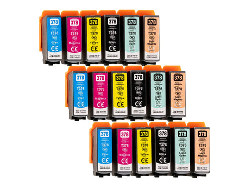 Kompatible 378XL Epson Druckerpatronen – 3 Multipacks